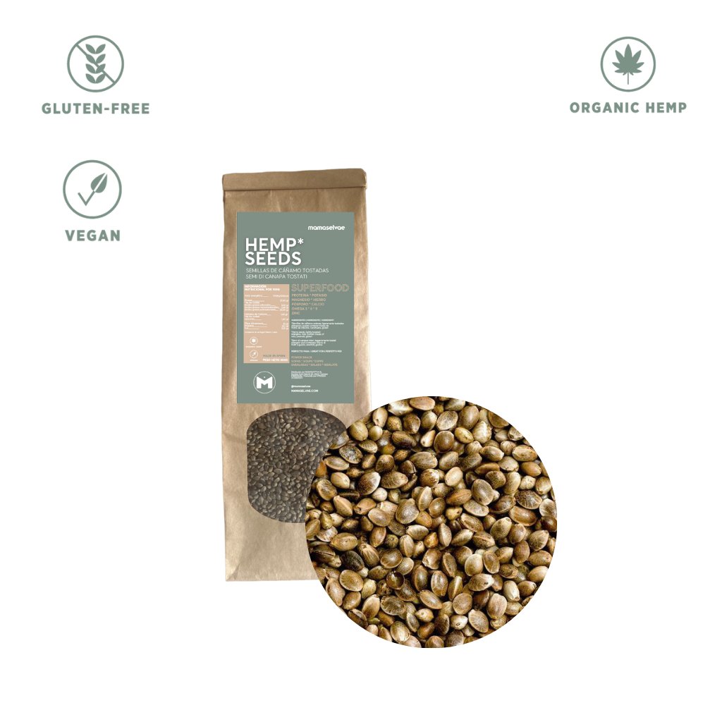 Semillas de Cañamo Bio - Hemp Seeds - MAMASELVAE